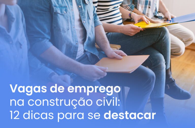 Vagas de emprego na construção civil