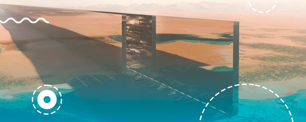 Inicia a construção do megaprojeto The Line na Arábia Saudita