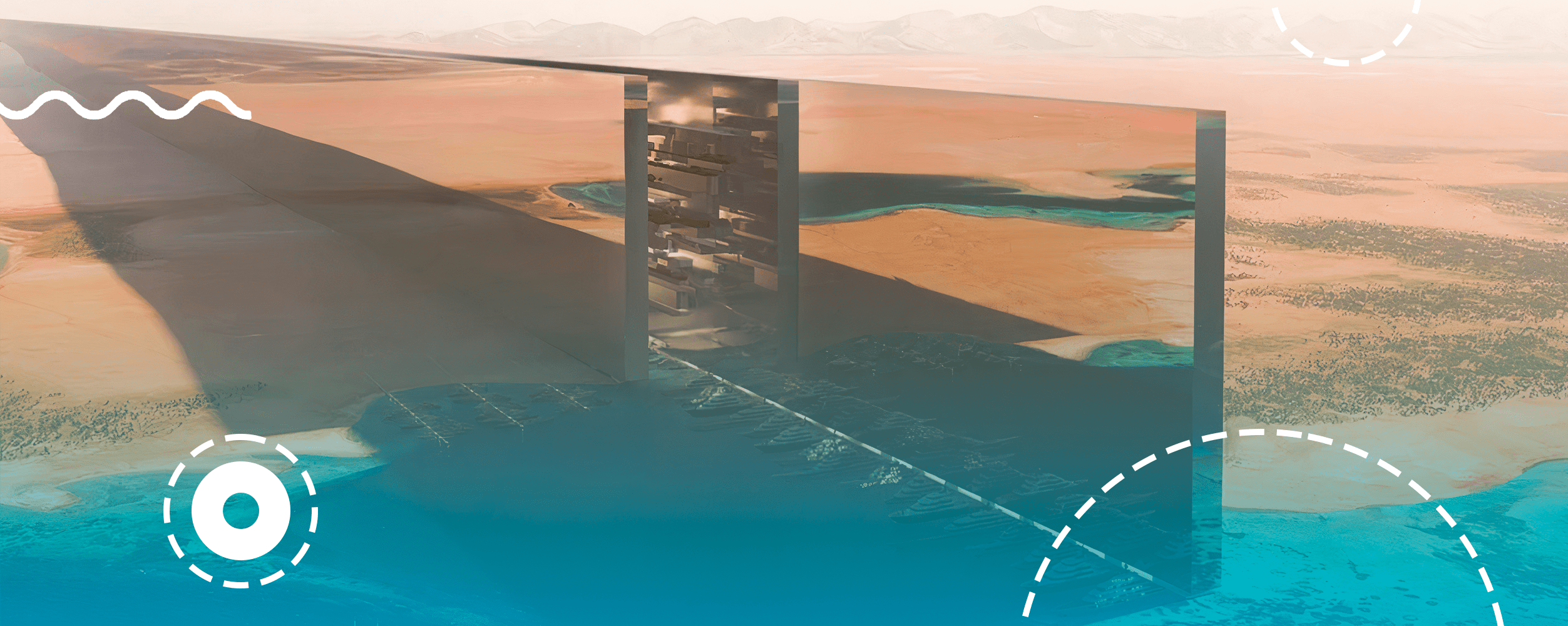 Inicia a construção do megaprojeto The Line na Arábia Saudita